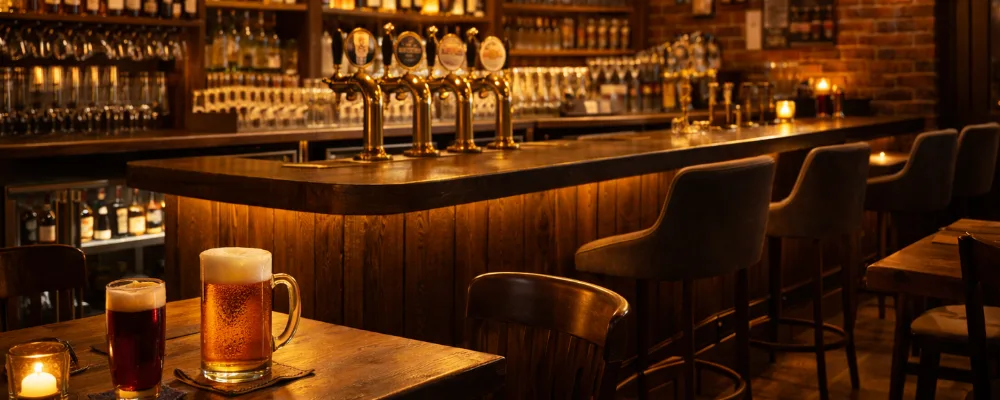 Birreria per eventi per la landing Only Events dedicata ai professionisti che vogliono trovare nuovi clienti