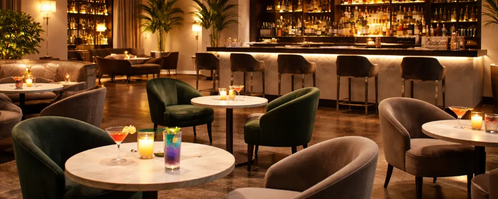 Cocktail bar per eventi per la landing Only Events dedicata ai professionisti che vogliono trovare nuovi clienti