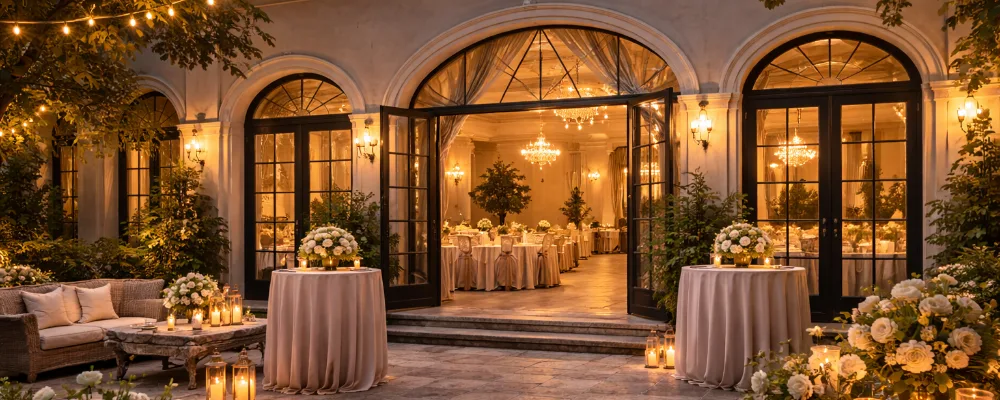 Ristorante per eventi per eventi per la landing Only Events dedicata ai professionisti che vogliono trovare nuovi clienti