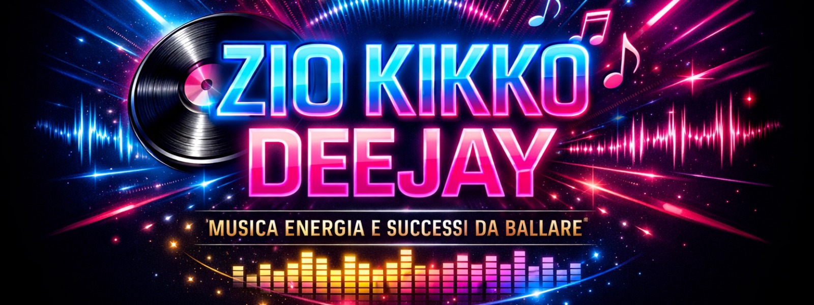 Banner del profilo pubblico di Zio Kikko Deejay