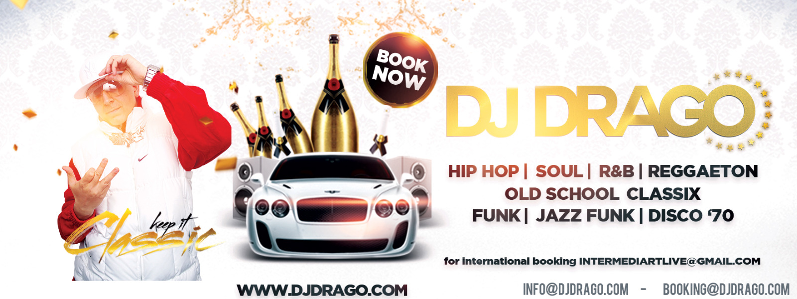 Banner del profilo pubblico di DJ DRAGO