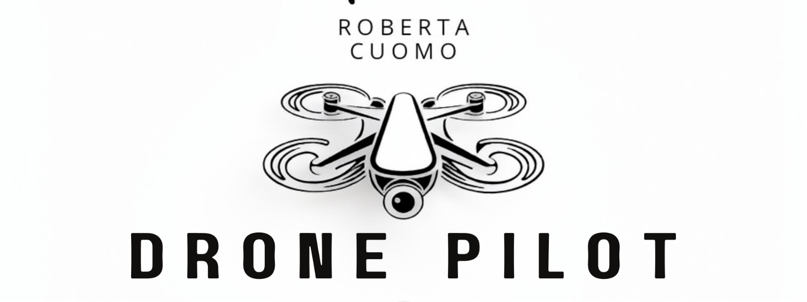 Banner del profilo pubblico di Roberta Cuomo Drone Pilot